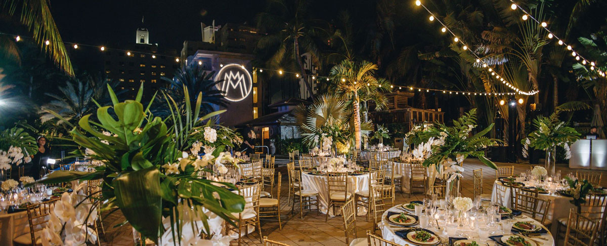 Private events at The National Hotel Miami Beach